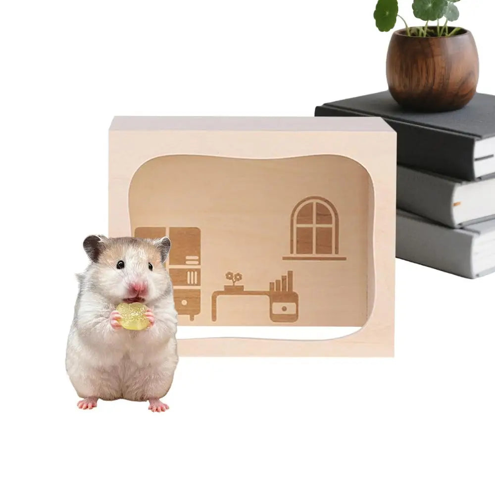 Hamster House Pet Tunnel Enrichment Toys Mouse Toy Enclosure Climbing