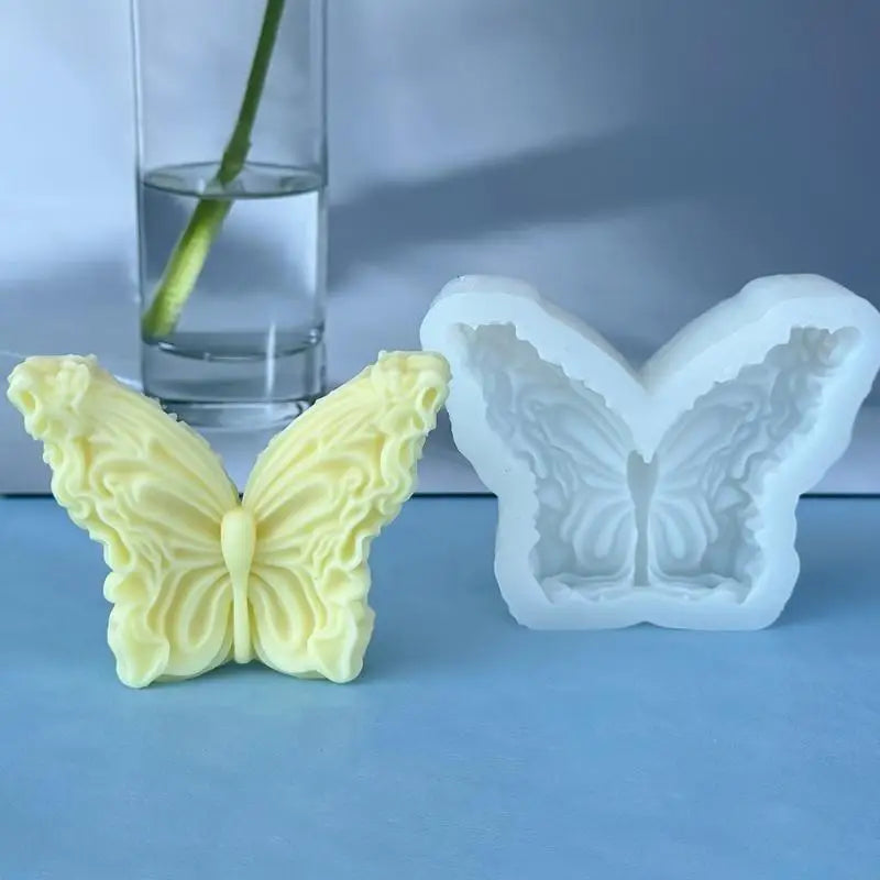 Silicone Mould Butterfly Scented Molds Casting Craft Supplies Baking
