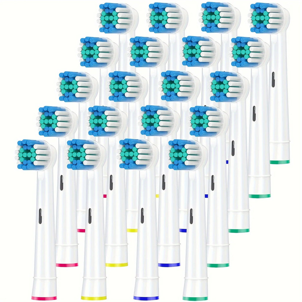 4/16/20/80pcs Set Electric Toothbrush Head For Oral B Sensitive Replacement Brush Heads D25 D30 D32 D18 4739 3709 4728 D4510 Zpaxo SB17A-20pcs