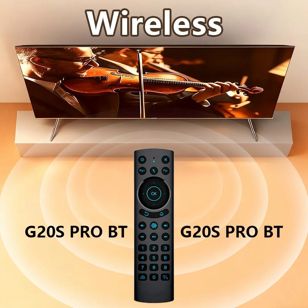G20S Voice Remote Control G20SPro BT Wireless Air Mouse Gyroscope Zpaxo