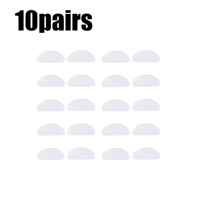 Adhesive Silicone Nose Pads for Glasses – Non-Slip, Clear