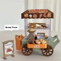 Dollhouse Scenery Decor DIY Mini Model Toy Vending Carts Miniature