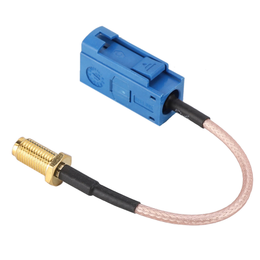 Car GPS Antenna Adapter Cable Fakra SMA Fine Copper Connector