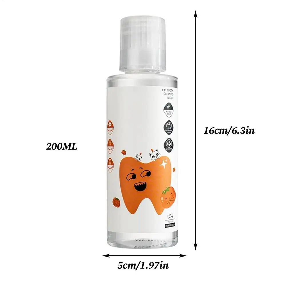 Dog Dental Water Additive Fresh Breath Teeth Care Solution Plaque Zpaxo cat