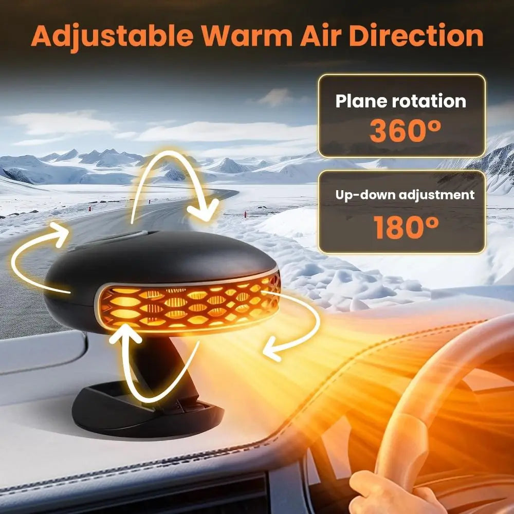 12V 24V Car Heater Low Power Fast Heating Cooling Dual-purpose