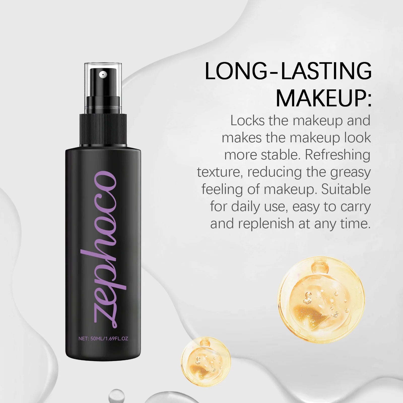 WIYUN Mattifying Makeup Setting Spray – Waterproof, Long-Lasting Makeup Setting Spray Zpaxo