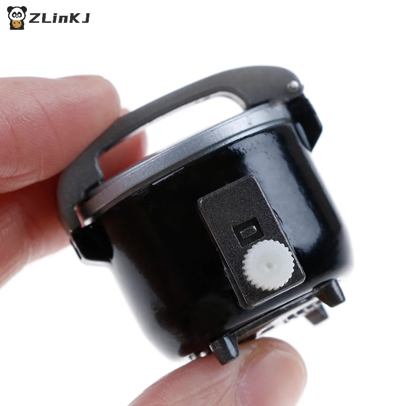 ▶1:12 Miniature Rice Cooker Mini Electrical Appliances Dollhouse Kitchenware Cookware Toys Doll Playing House Accessories Zpaxo