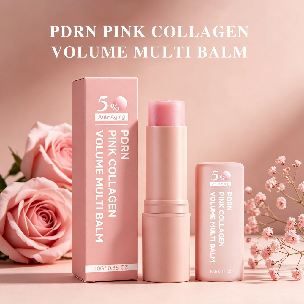 PDRN Pink Collagen Balm Stick – Anti-Wrinkle & Firming Skin Care Collagen Balm Stick Zpaxo
