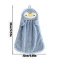 Animal Hand Towels Kids Absorbent Quick Drying Microfiber Cute