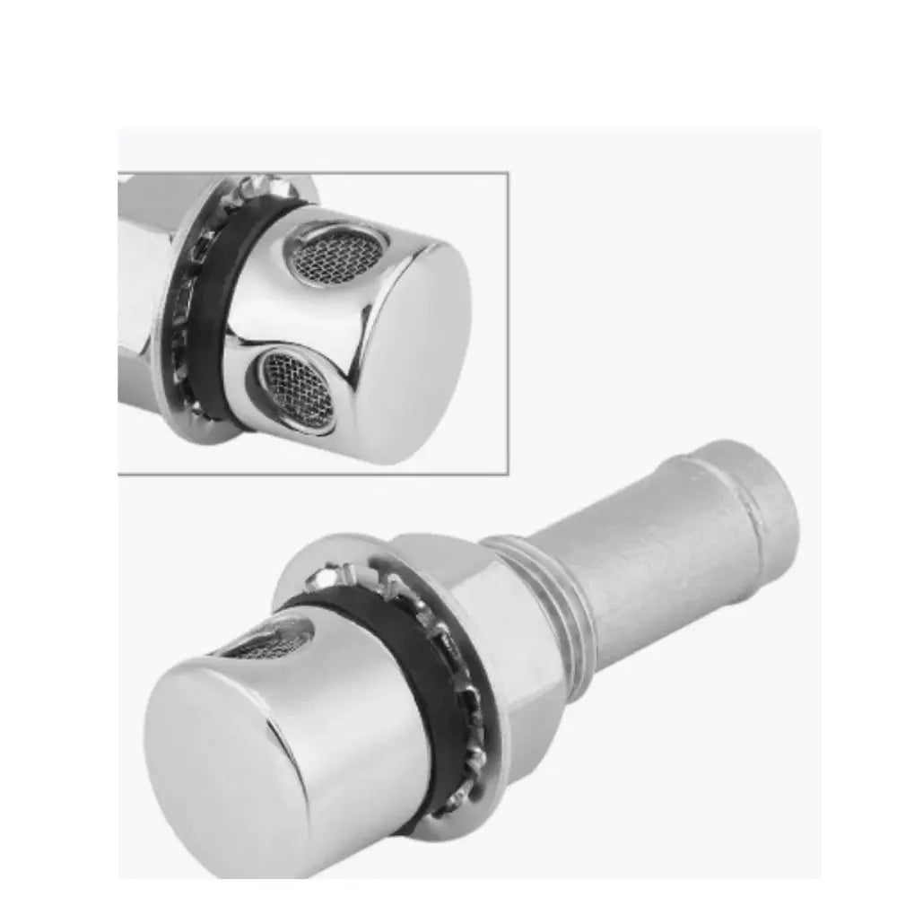 Stainless Steel Fuel Tank Vent Straight Air Vent Universal Design Marine Air Vent Marine Grade Flush Mount Boat Vent Fuel System Zpaxo