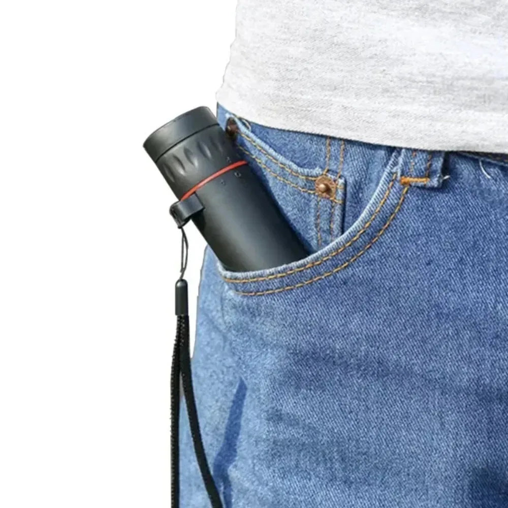 2026 2000X25 HD Monocular Telescope, Compact Portable for Travel, Hiking, Fishing, Camping, Stargazing, Concerts & Bird Watching Zpaxo