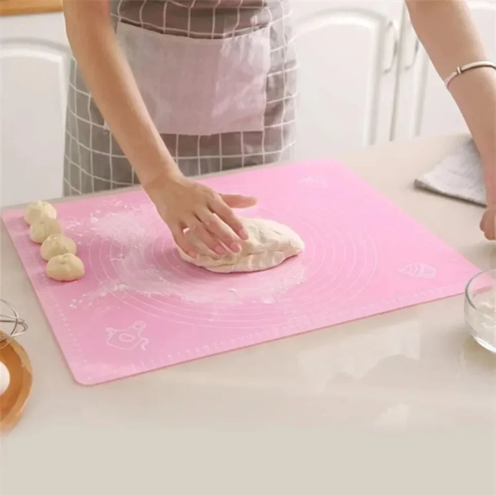 Non-Stick Silicone Baking Mat for Pizza, Bread & Pastry Dough Silicone Baking Mat Zpaxo