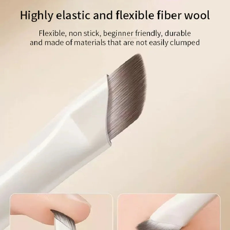 5 8 Natural Eye Makeup Brushes Detail Eyeshadow Brush White Ultra