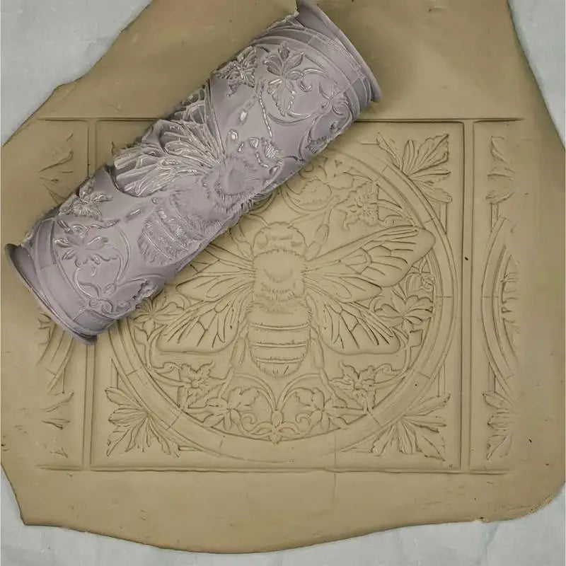 Roller Clay Tool Rolling Pin Crafting Supplies Bird Bee Whale Pattern