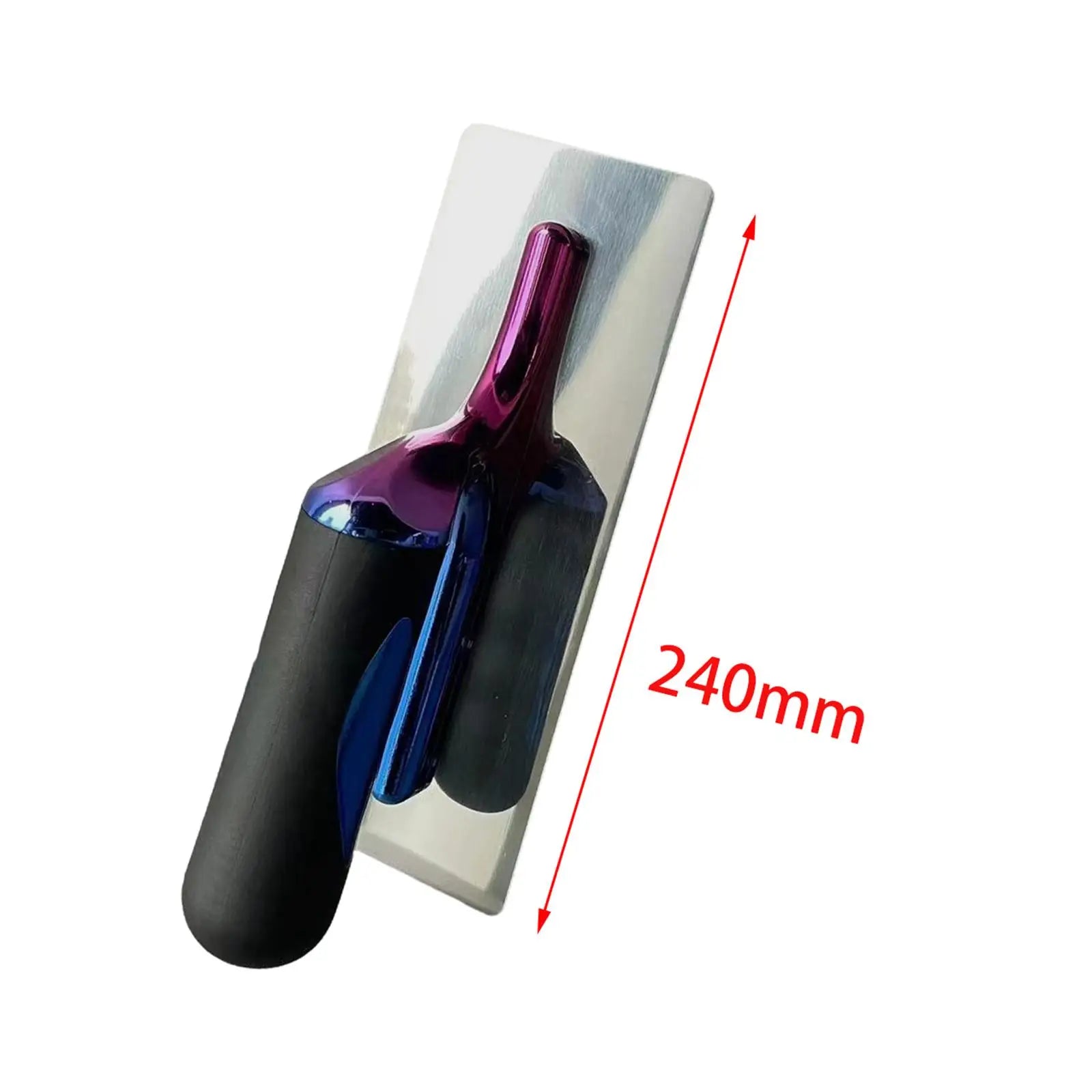 Flat Drywall Finishing Trowel – Stainless Steel Plastering Tool Plastering Trowel Zpaxo