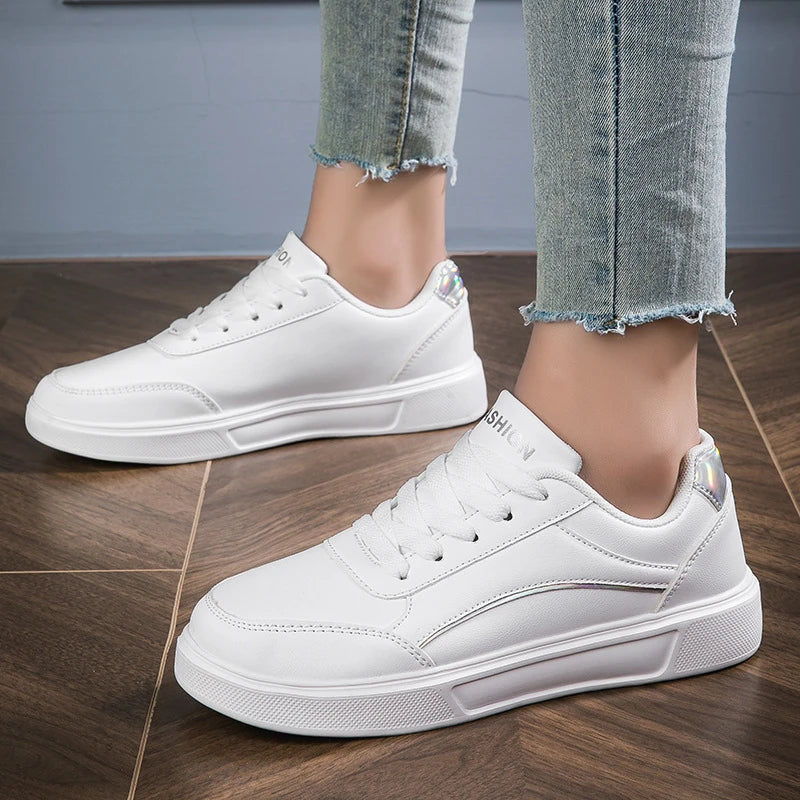 Versatile Popular Spring Student White Shoes Women Summer Sports Zpaxo