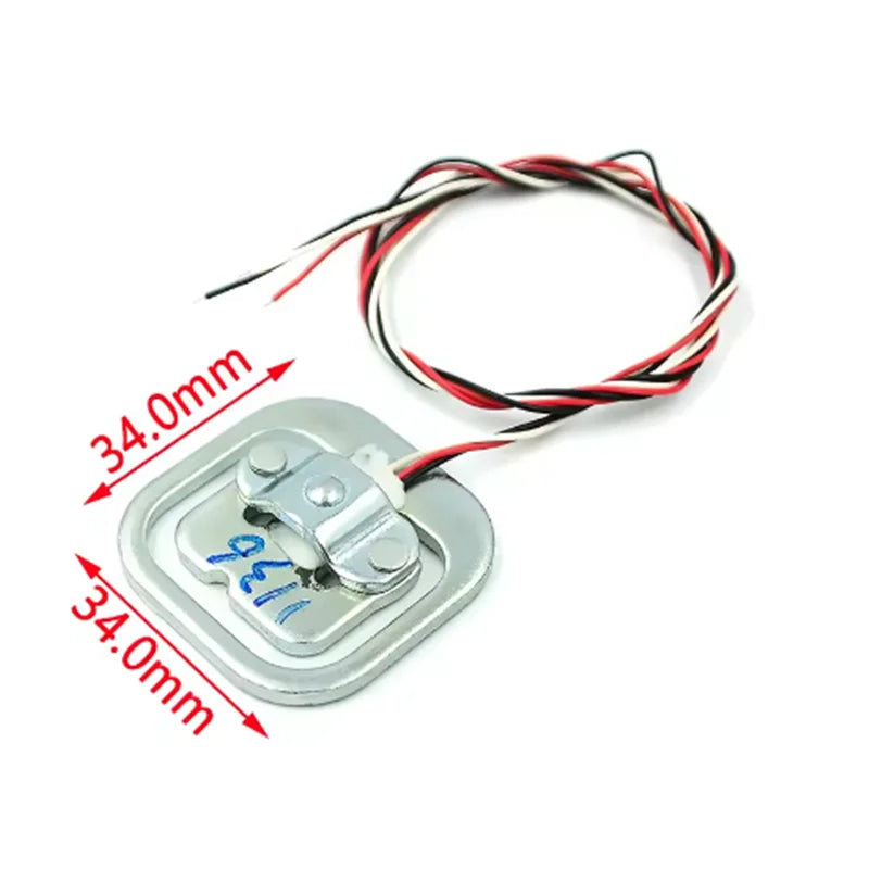 Body Weighing DIY Resistance Strain Half Bridge Sensor Body Scale 200KG 50KG 4 pieces/group Zpaxo