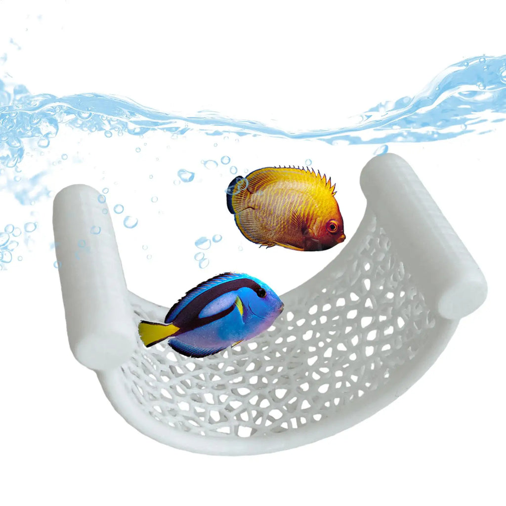 Betta Hammock Floating Betta Bed Aquarium Decor Small Hammock for Rest Sleeping Playing Shrimp Guppy Habitat Enrichment Zpaxo