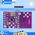 AD9833 AD9833BRMZ Programmable Microprocessor 0-12.5MHZ Sine Square DDS Signal Generator Module Serial Interface Module Zpaxo purple