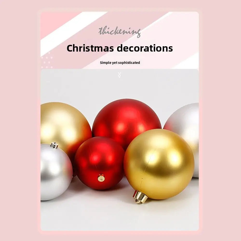 15cm Matte Christmas Ball Ornament – Ceiling & Holiday Decor Christmas Ornament Zpaxo
