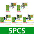 Electronic Dice Led Parts Cd4017 Ne555 DIY Production Reverse Zpaxo 5pcs