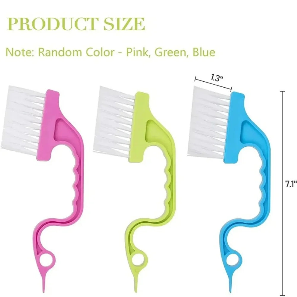 2-in-1 Window Gap Cleaning Brush & Flat Shovel | Kitchen & Bath Gap Cleaning Brush Zpaxo