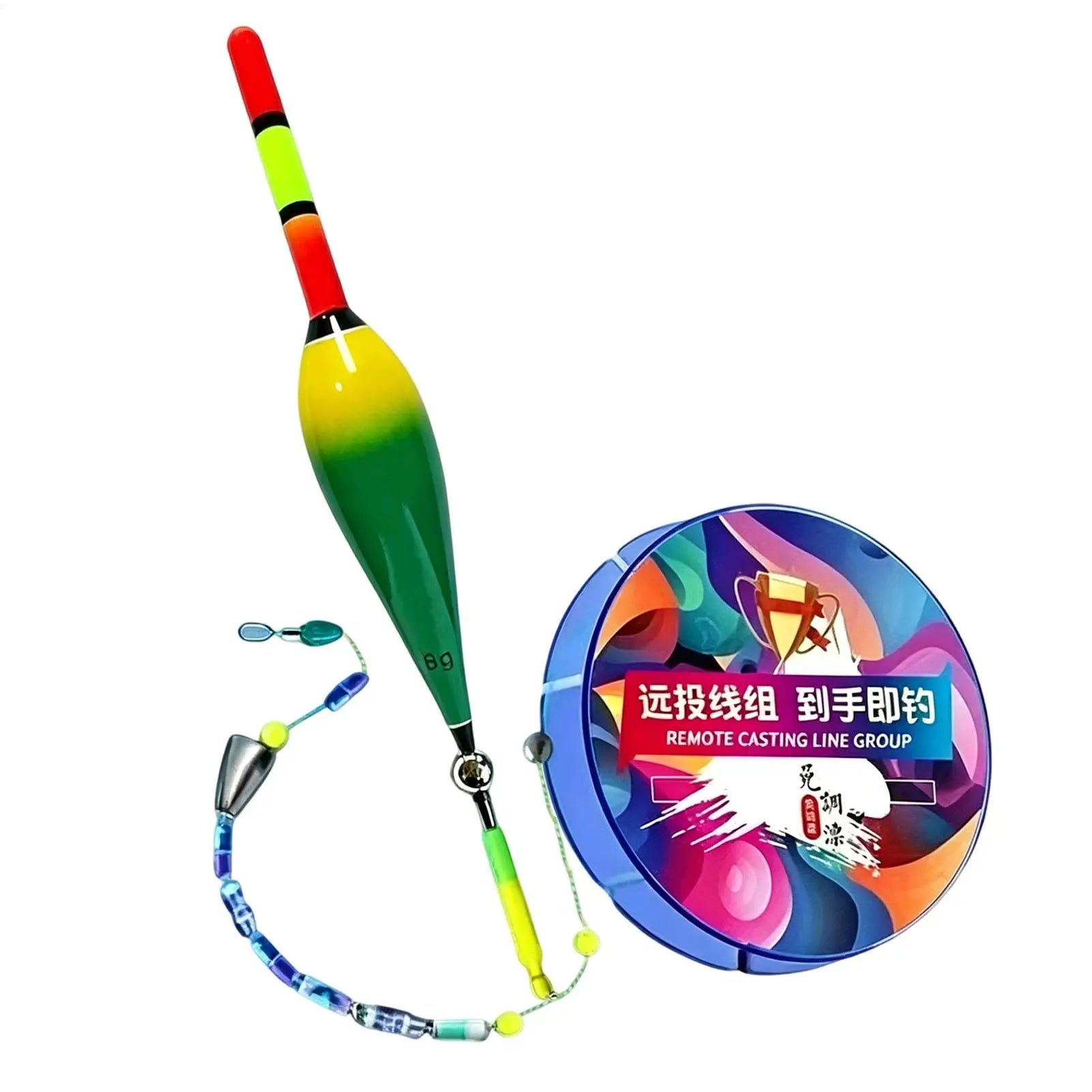 Automatic Bobber Fishing Line Set with Float for Anglers Easy Casting and Smooth Retrieval Outdoor Fishing Tackle Accessories Zpaxo Default Title