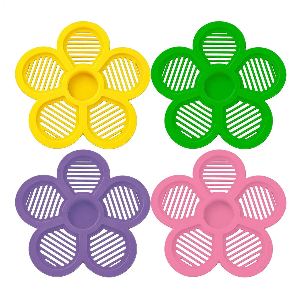 Floating Bee Waterer Flower Shape Island Butterfly Watering Station