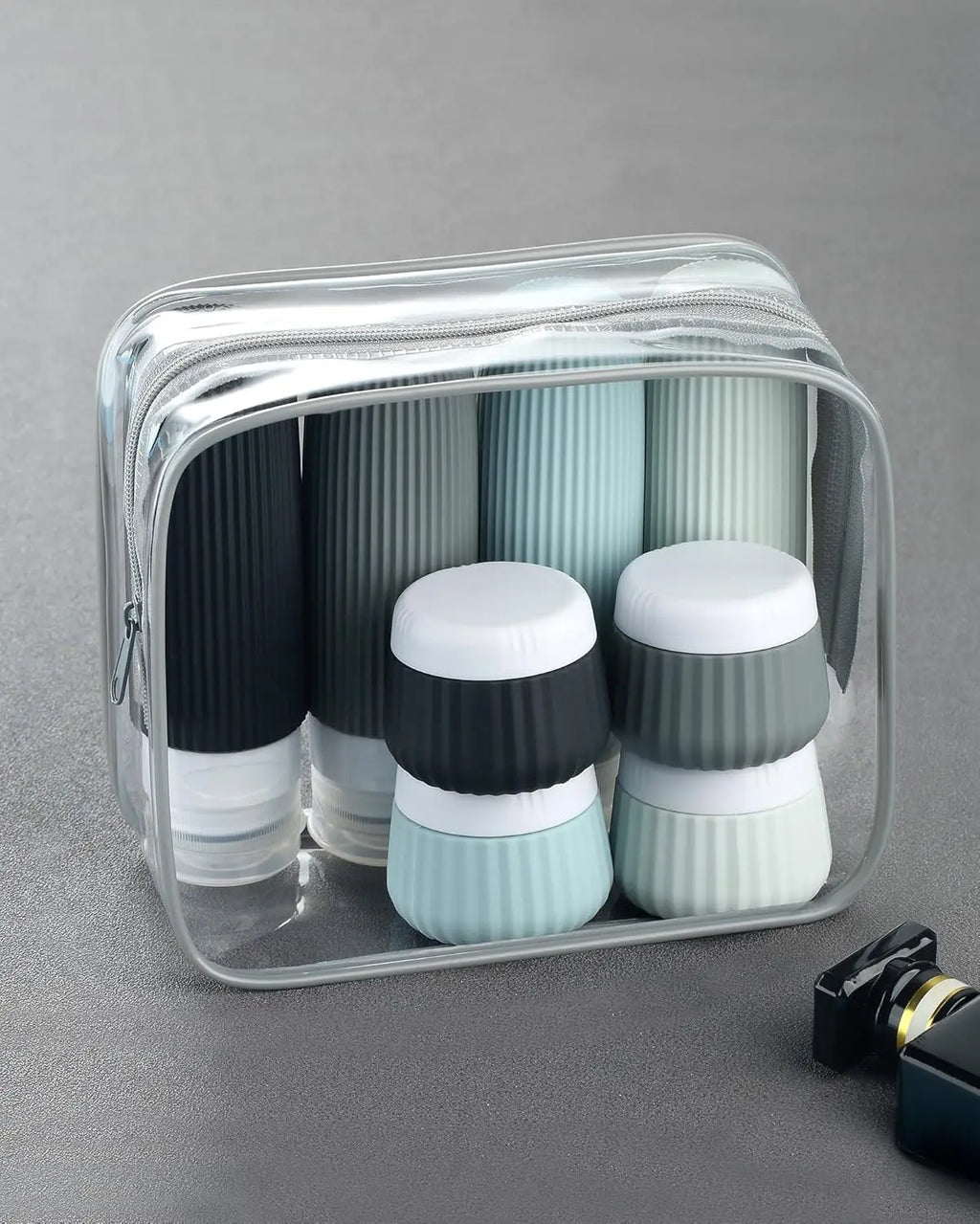 Mrsdry Travel Bottles TSA Approved Toiletries Leak Proof Silicone