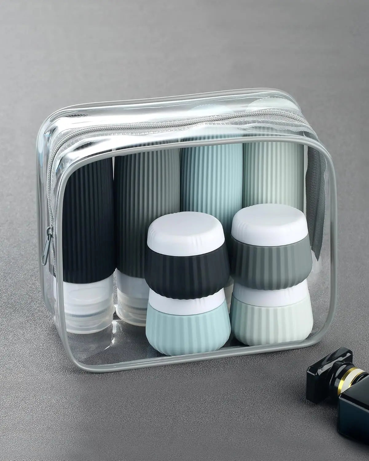 Mrsdry Travel Bottles TSA Approved Toiletries Leak Proof Silicone