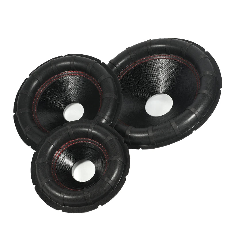 8 10 12 Soft Cone Big Surround Speaker Voice Coil Enhance Car Stereo