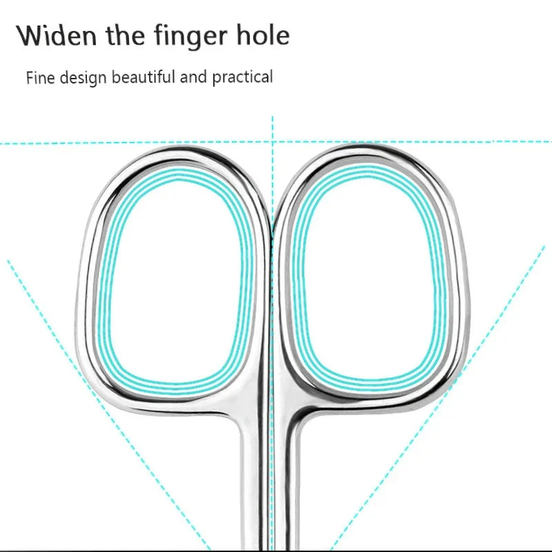 Dead Skin Remover Stainless Steel Curved Tip Thin Blade Cuticle