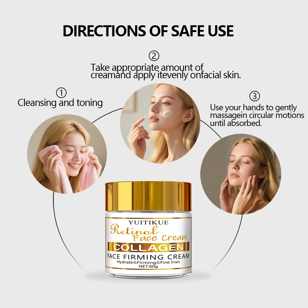 Retinol & Niacinamide Day & Night Moisturizing Cream 60g Facial Moisturizing Cream Zpaxo