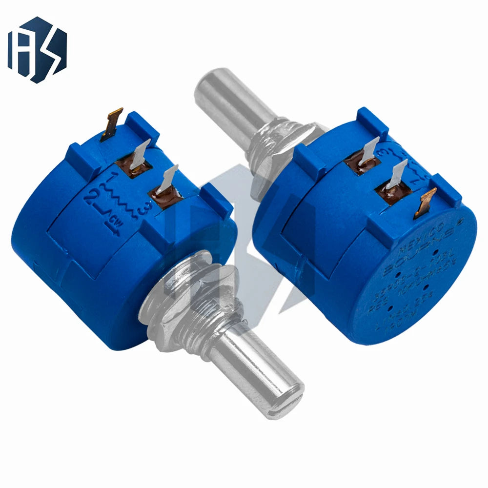 3590S-2- 10-Turn Precision Potentiometer Multi-turn Adjustable Zpaxo