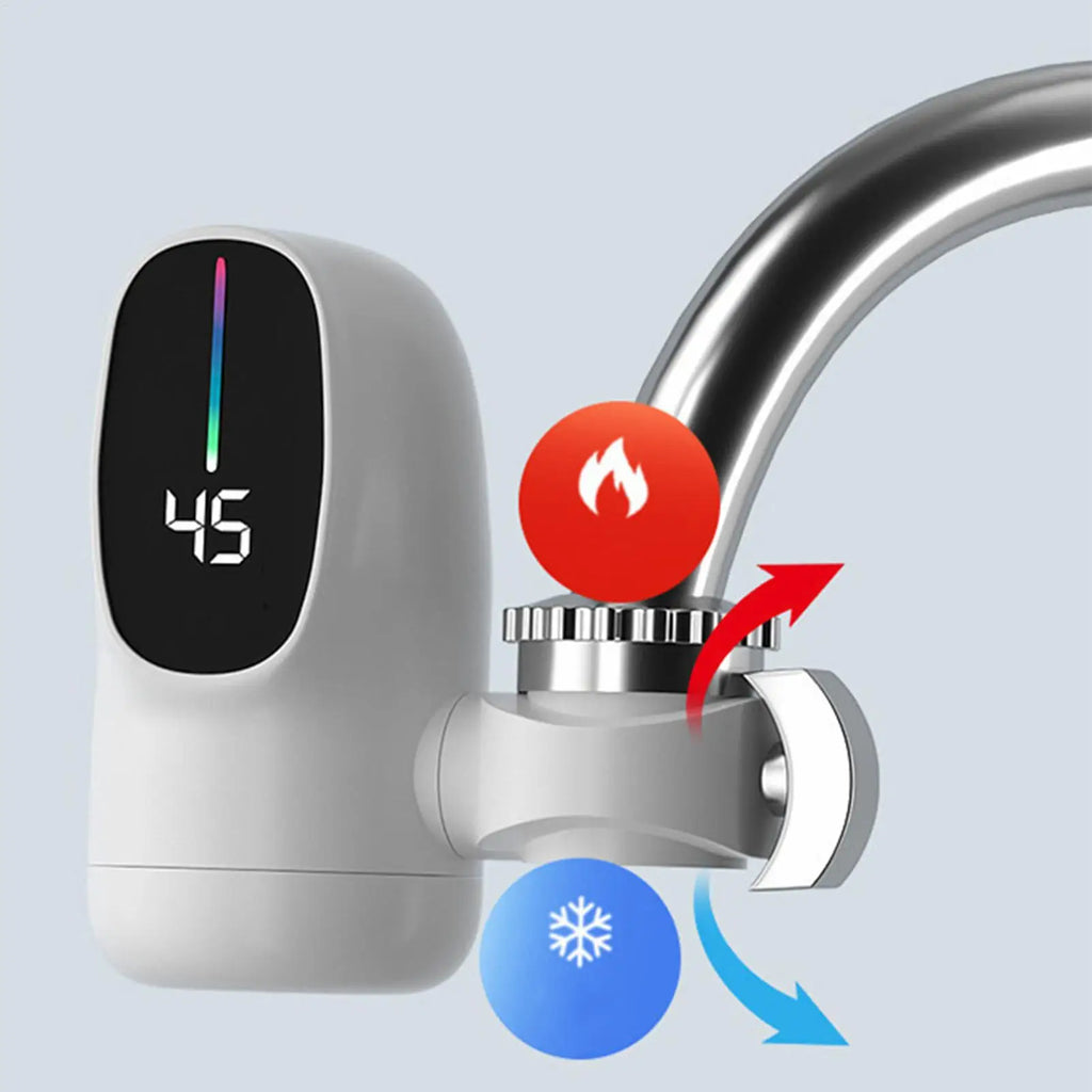 Instant Heating Electric Water Faucet Kitchen Bathroom Sink Tap