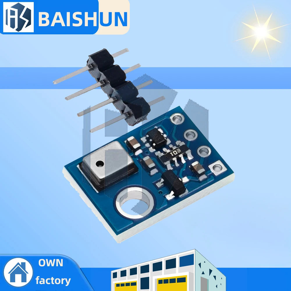 GREAT IT AGS10 TVOC Air Quality Gas Sensor I2C MEMS Replaces AGS02MA Zpaxo