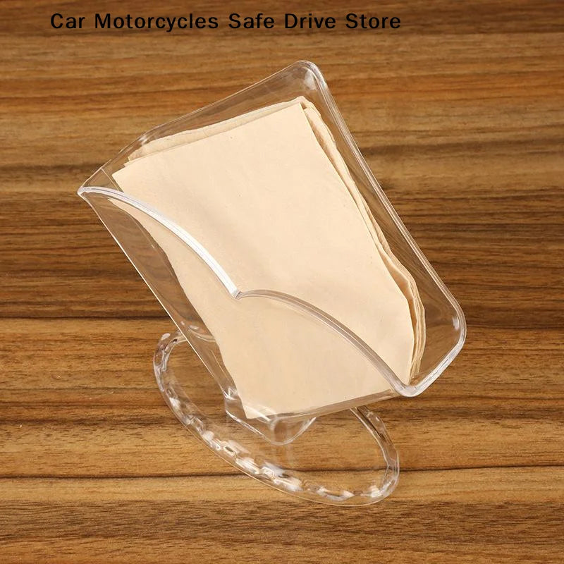 CMAcrylic Tissue Holder Vertical Transparent Commercial Dispenser