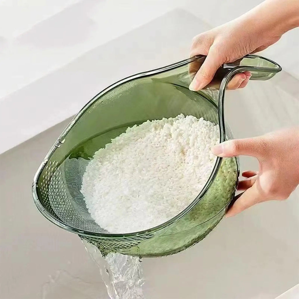 Rice Strainer Large Capacity Washing Kitchen Gadget Cleaner Pasta