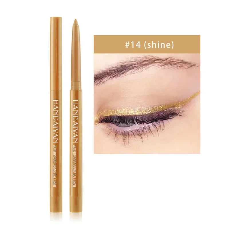 Matte Colorful Eye Liner Pen 20 Colors Eyeliner Gel Pencils Long Zpaxo 14