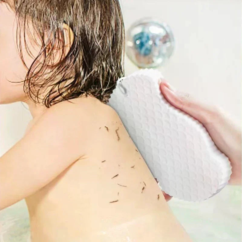 Soft Exfoliating Shower Sponge Brush Body Skin Remover Exfoliator 3D Zpaxo
