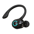 Wireless Bluetooth 5.0 Earphones HIFI Stereo With HD Mic Handsfree Headset Business Car Call Headphone For iPhone Xiaomi Huawei Zpaxo Black