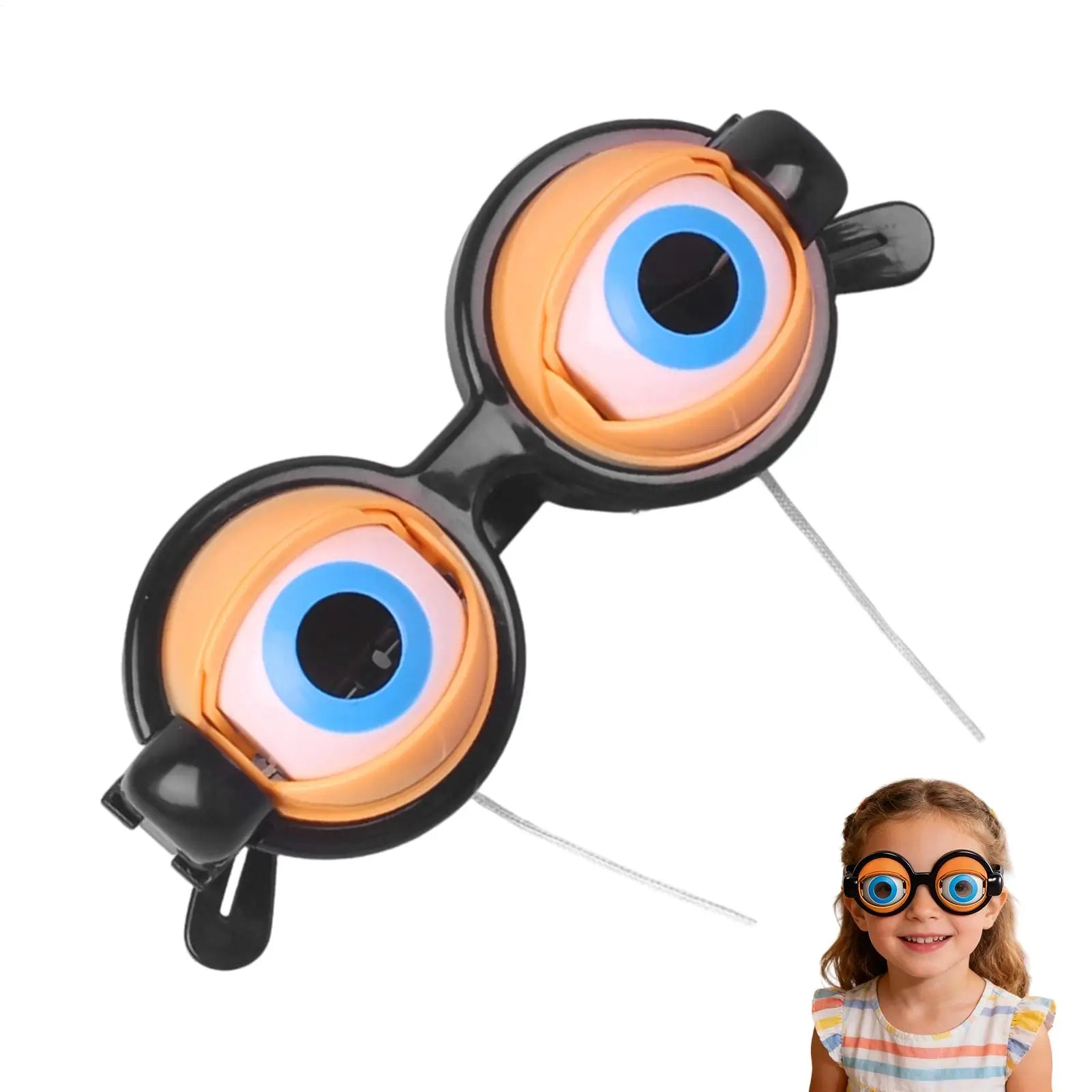 Funny Glasses Funny Glasses Prank Stuff Shaking Eye Sunglasses Gag Props For Kids Boys Teens Party Holiday Photo Booth Costume Zpaxo