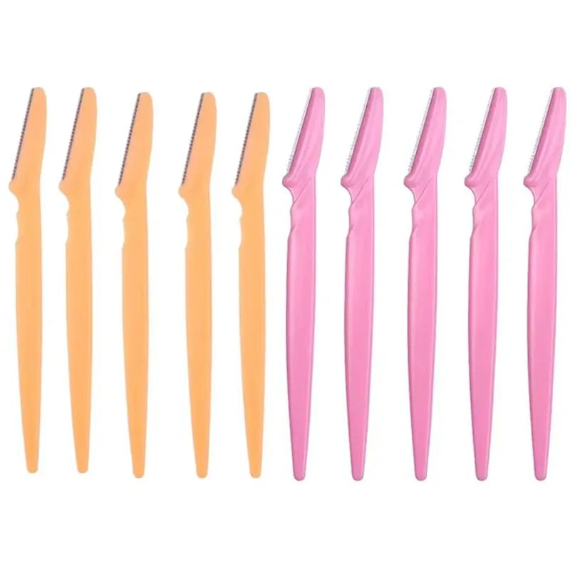 Mix Color Eyebrow Razors – Face & Body Hair Trimmer 1–10 Pcs