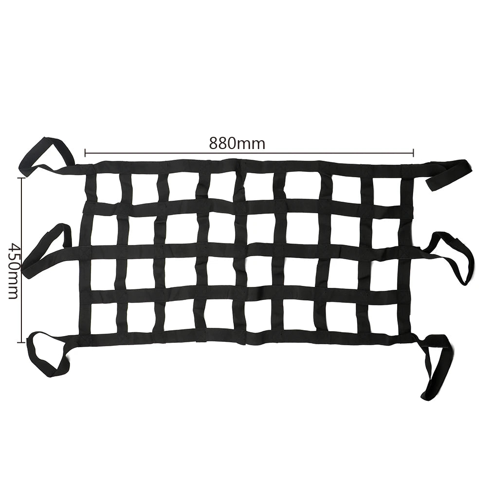 Car Roof Storage Net Retrofit Accessories Tail Box Mesh Cargo