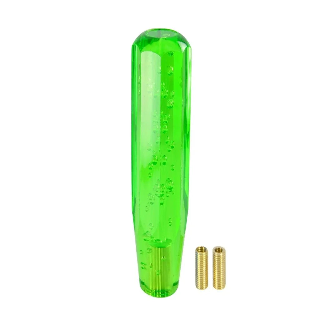 Transparent Bubble Gear Shift Knob Crystal Manual Design Transmission Zpaxo Green