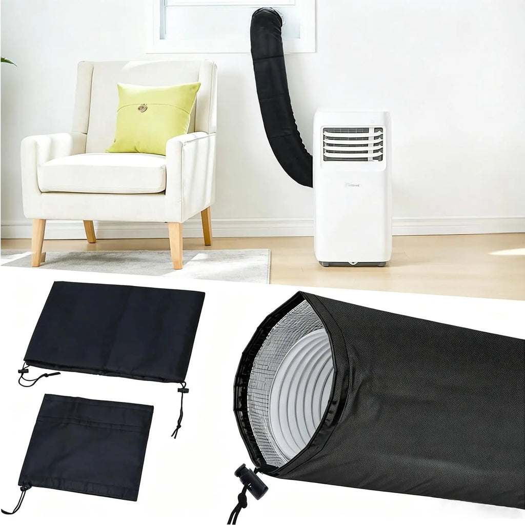 Portable AC Hose Insulation Sleeve Dustproof Waterproof Air