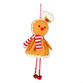 Christmas Tree Doll Hanging Decorations Fabric Biscuit Men Ornament