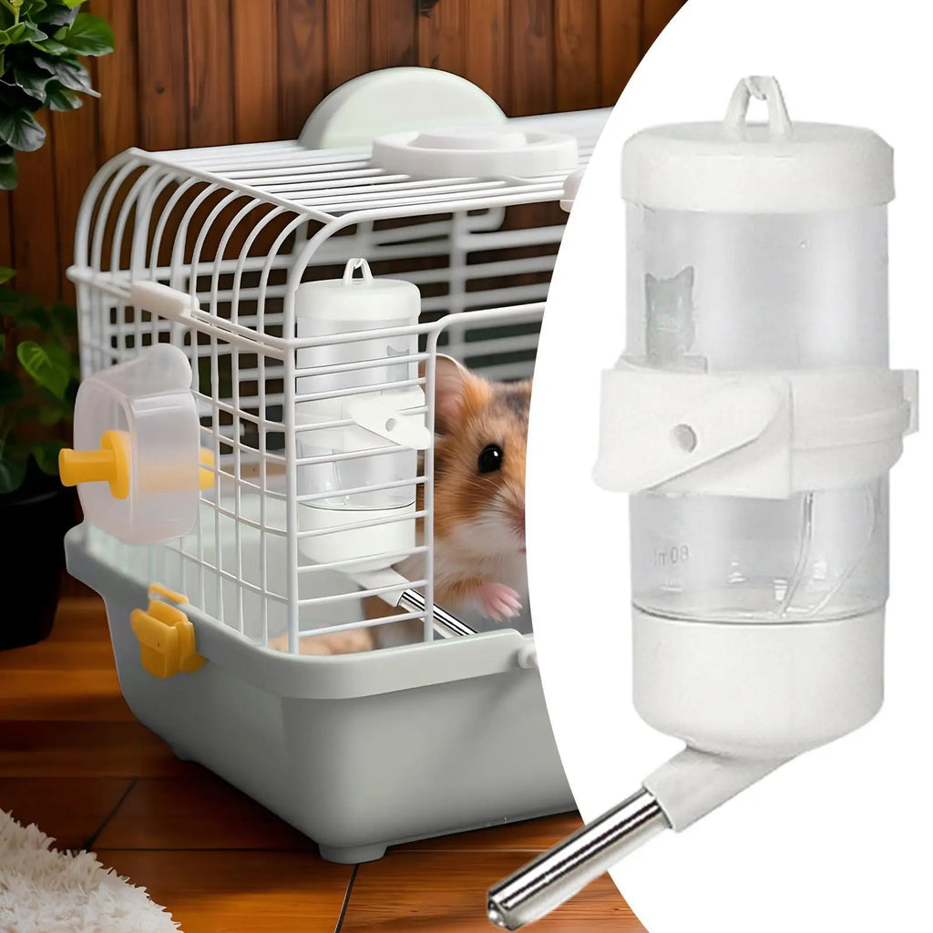 No Drip Hamster Water Bottle Hanging Small Pet Dispenser Leakproof