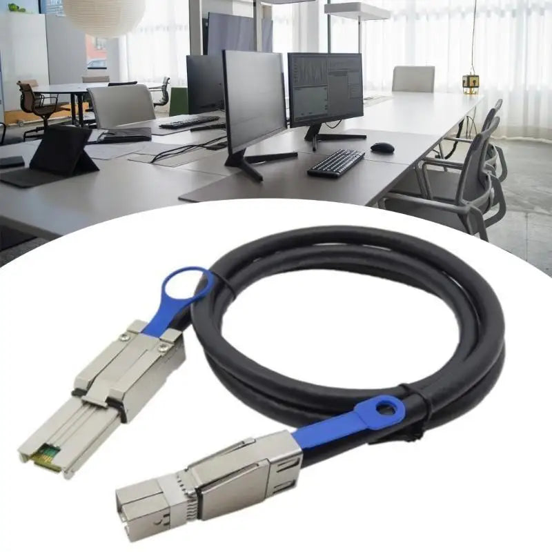 652F 0.5/1/2m SFF-8088 to SFF-8644 Cable 4X Mini Data Server Raids External Cable Zpaxo