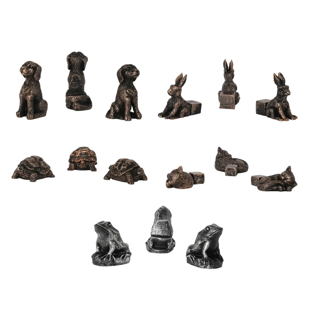 3-Pack Animal Resin Plant Pot Feet – Indoor & Outdoor Pot Risers Plant Pot Risers Zpaxo Frog 4.5x4.3x3cm